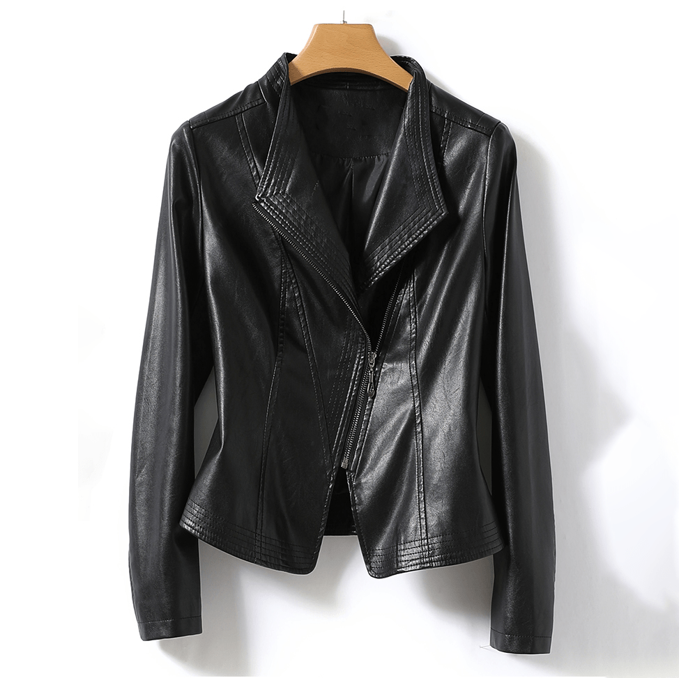 Nancy - Elegant timeless leather jacket