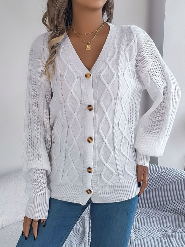 Minda - Trendy versatile winter cardigan sweater