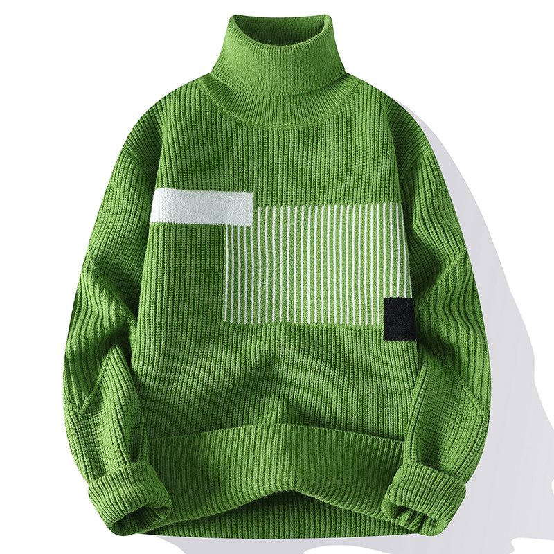 Kyle - Men's chic knitted turtleneck winter sweater