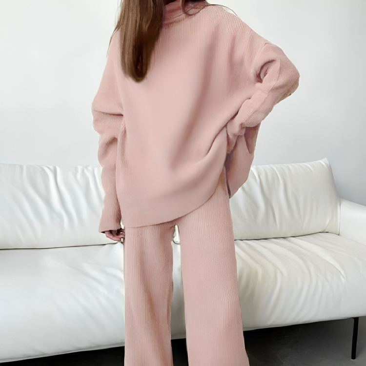 Keira - Cosy oversize sweater and trousers winter set