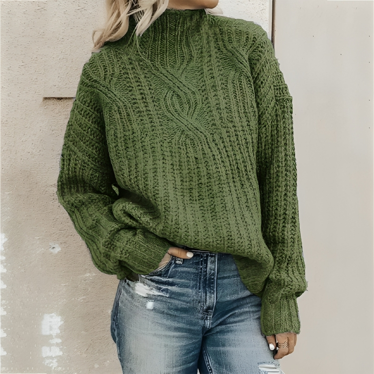 Astrid - Stylish knitted warm loose sweater