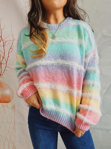 Maica - Cosy soft striped sweater