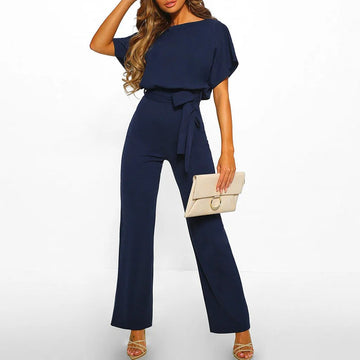 Suzette - Stylish straight-leg jumpsuit