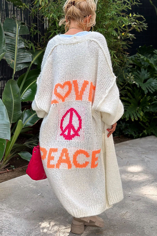 Coralie | Peace Stylish Cardigan