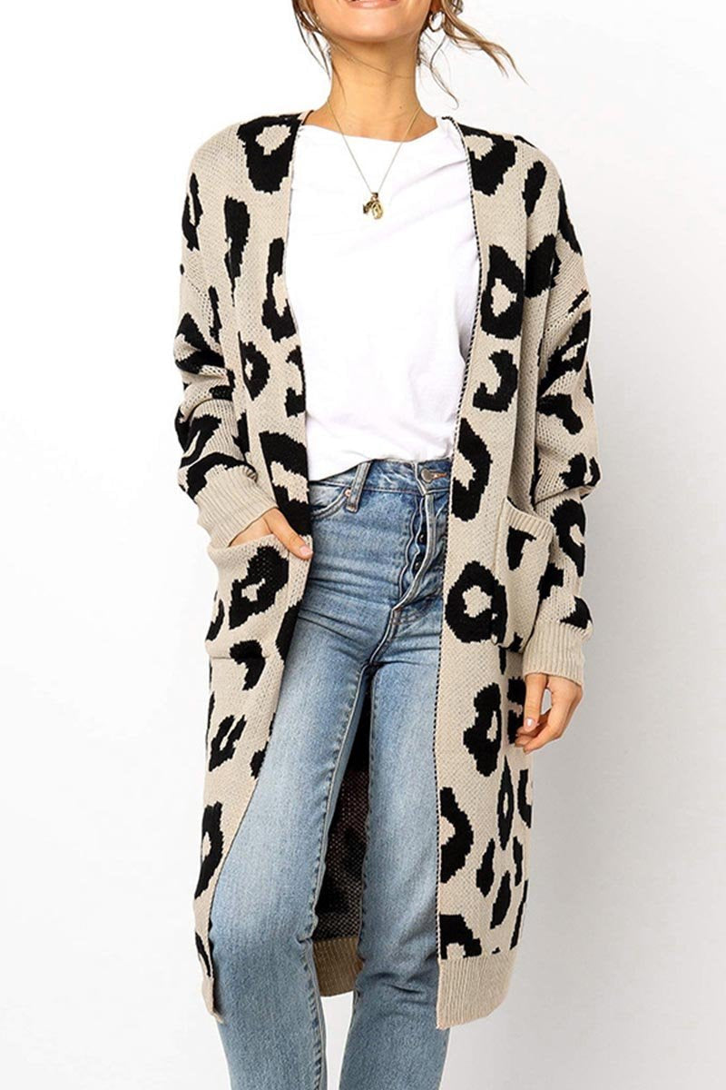 Rosina - Stylish open-front long cardigan