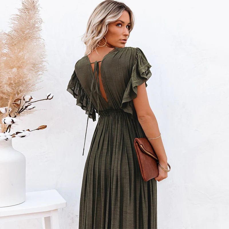 Xyla - Long Beach Dress