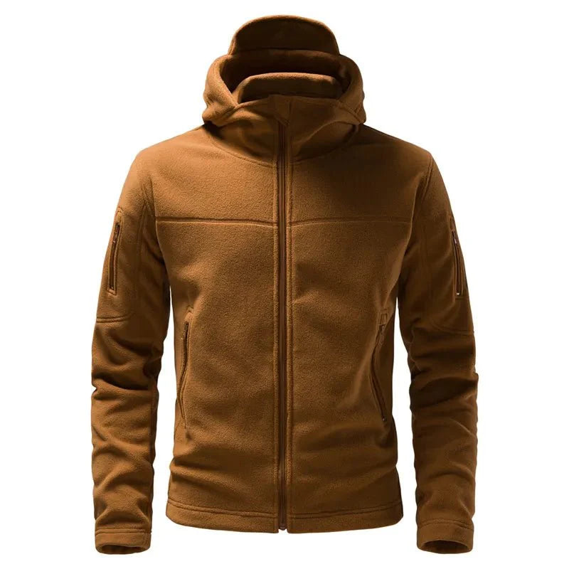 Robin - Fleece warm stylish hooded jacket