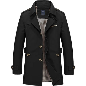 Arthur - Vintage style jacket trench coat