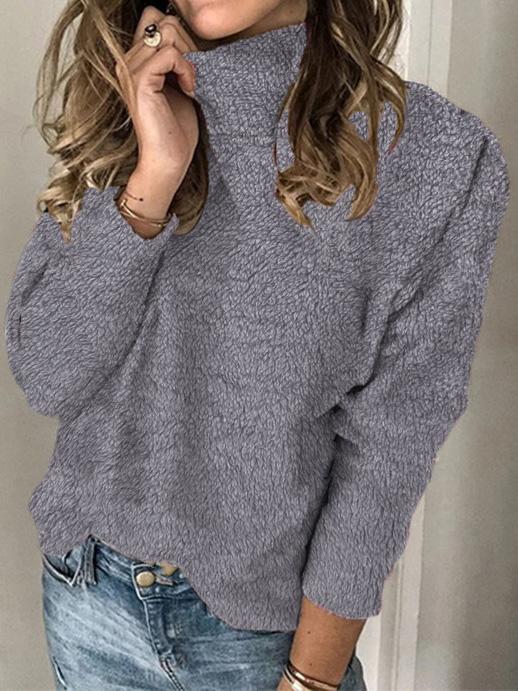 Katherine - Elegant turtleneck winter sweater